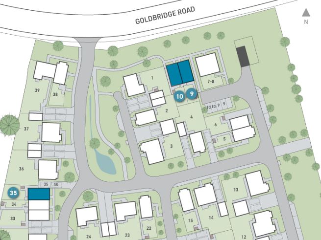 Site plan - artist's impression subject to change